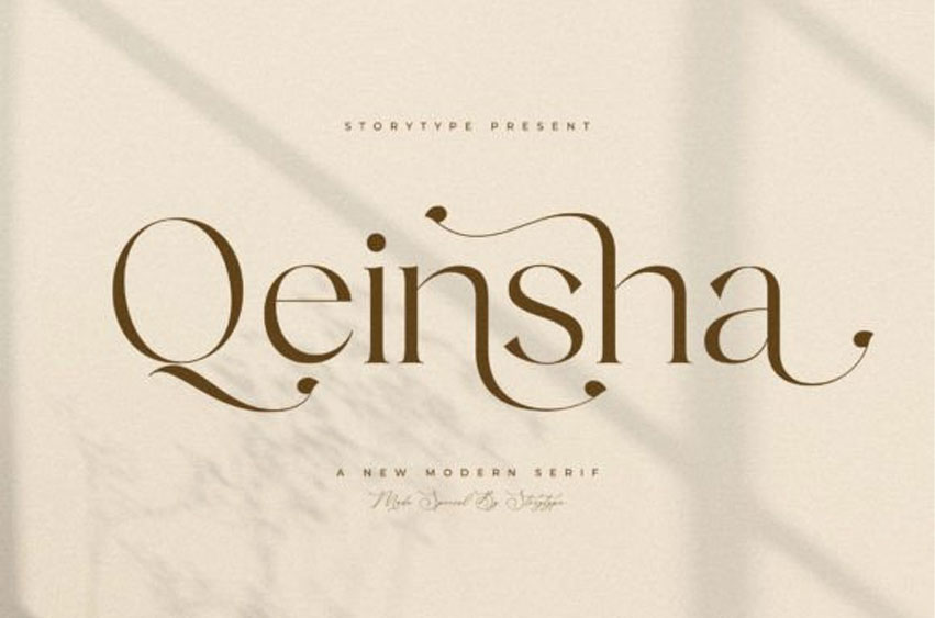 Qeinsha Font