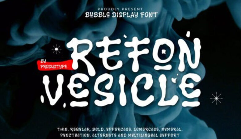 Refon Vesicle Font