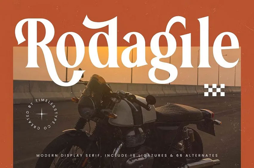 Rodagile Font