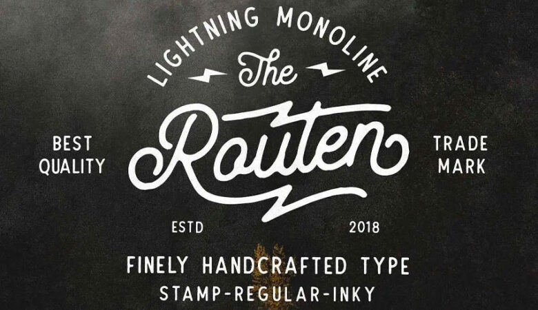 Routen Font