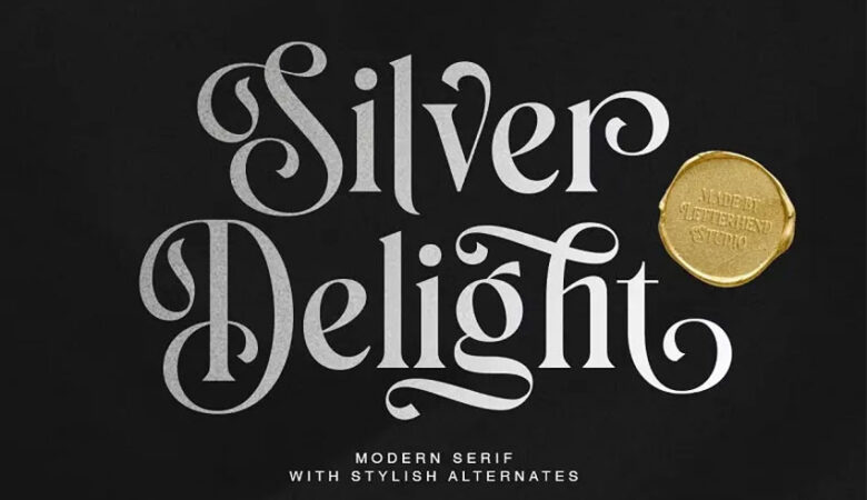 Silver Delight Font