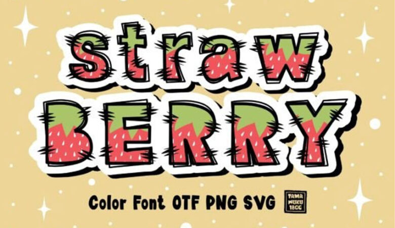 Strawberry Font