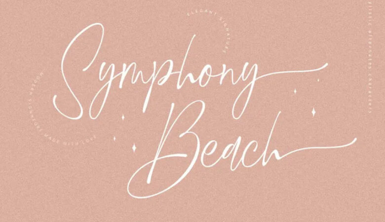 Symphony Beach Font