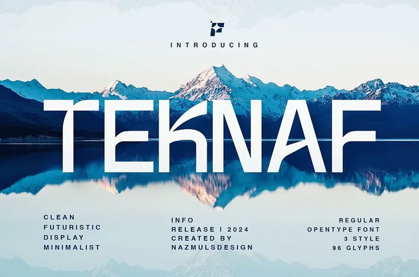 Teknaf Font