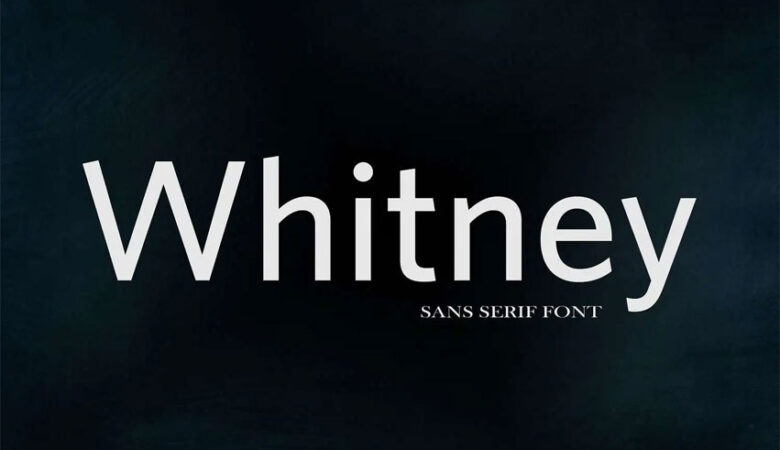 Whitney Sans Font