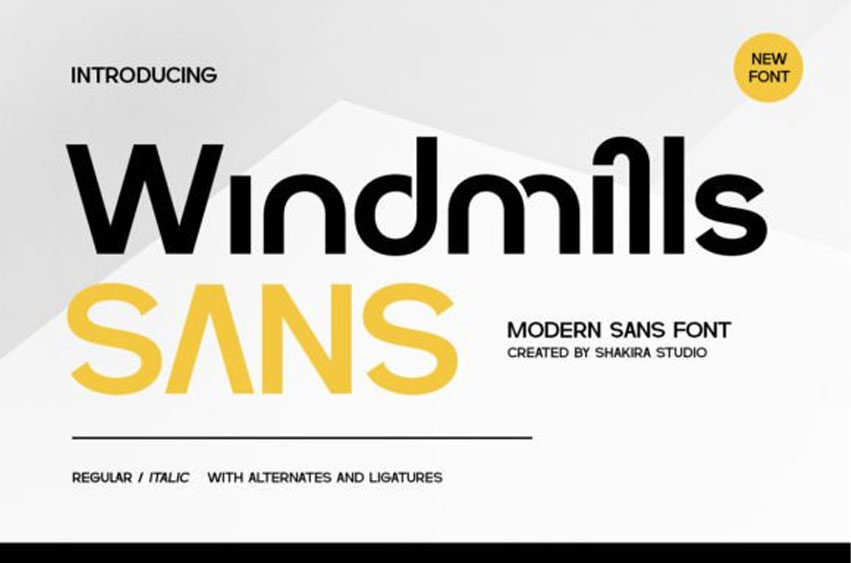 Windmills Font