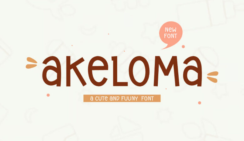 Akeloma Font