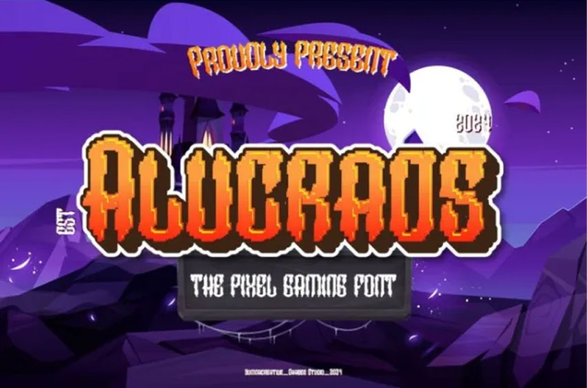 Alucrads Font