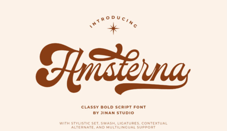 Amsterna Font