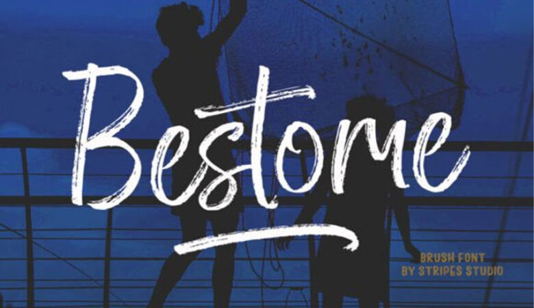 Bestome Brush Font