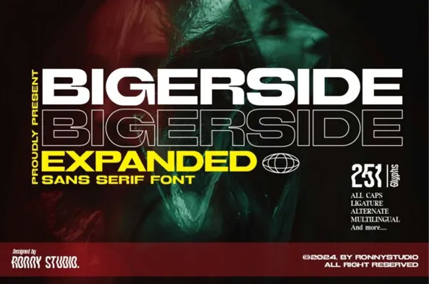 Bigerside Font