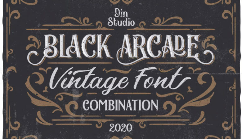 Black Arcade Font