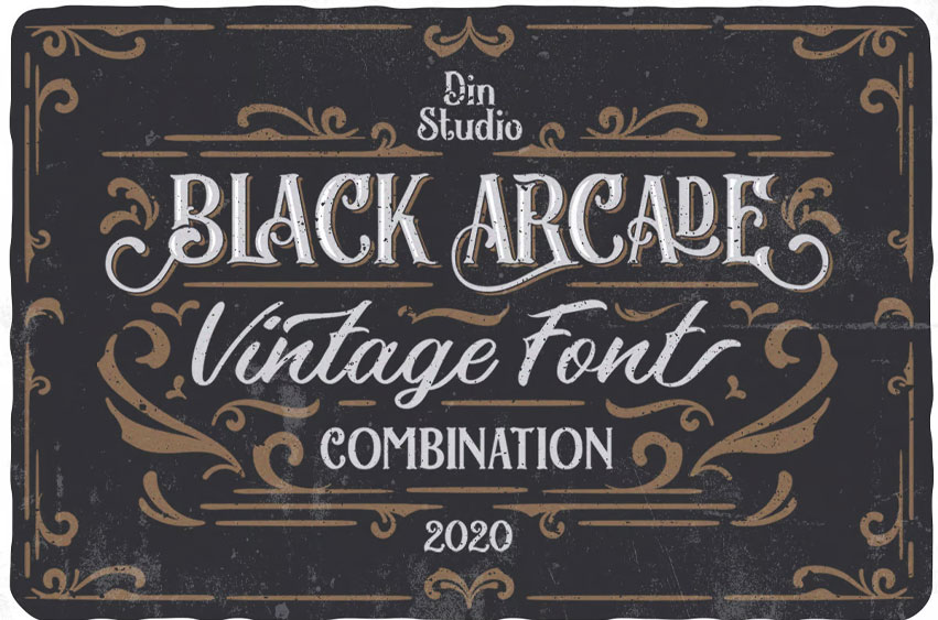 Black Arcade Font