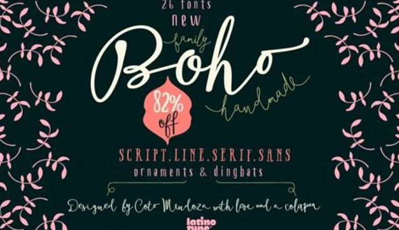 Boho Script Font