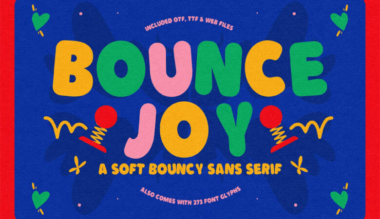 Bouncejoy Font