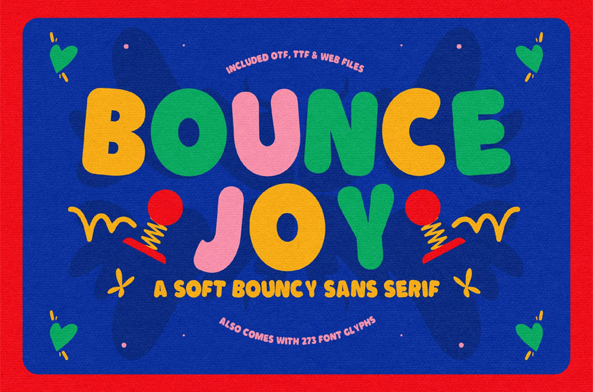 Bouncejoy Font