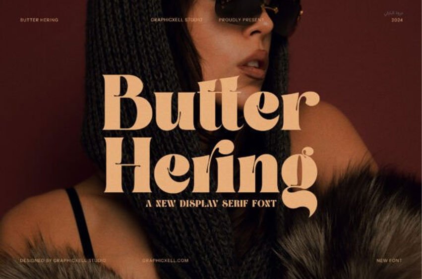 Butter Hering Font