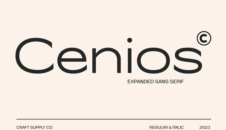 Cenios Font