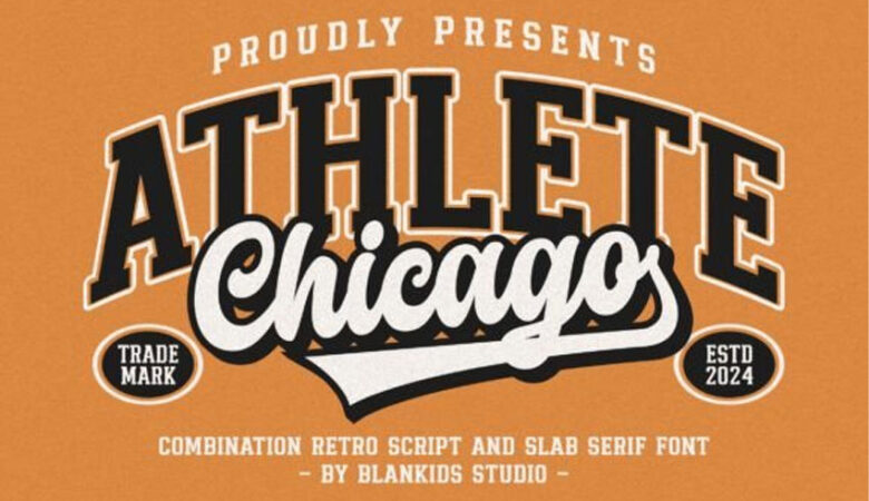 Chicago Athlete Font