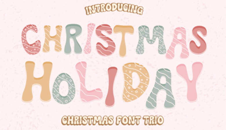 Christmas Holiday Font