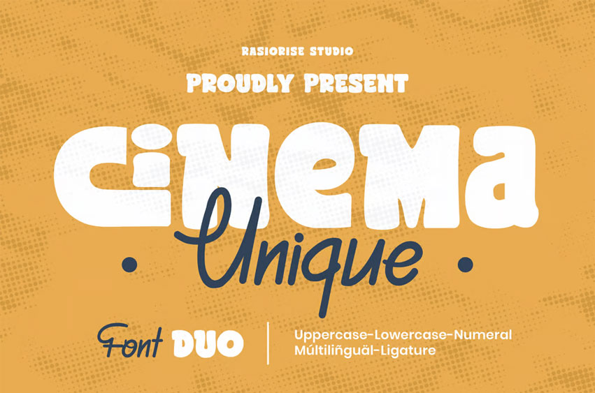 Cinema Unique Font