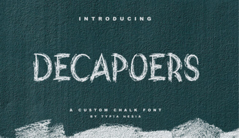 DeCapoers Font