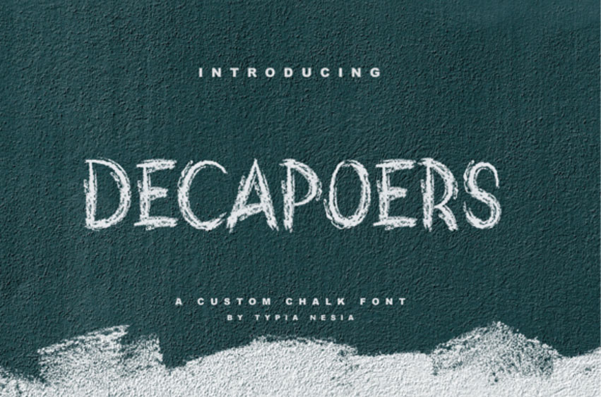 DeCapoers Font