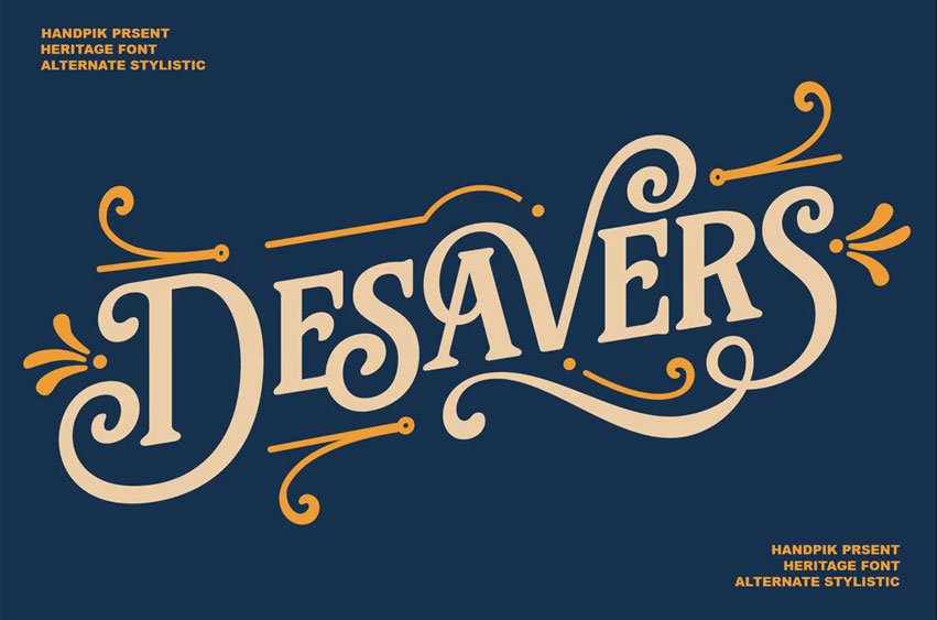 Desavers Font