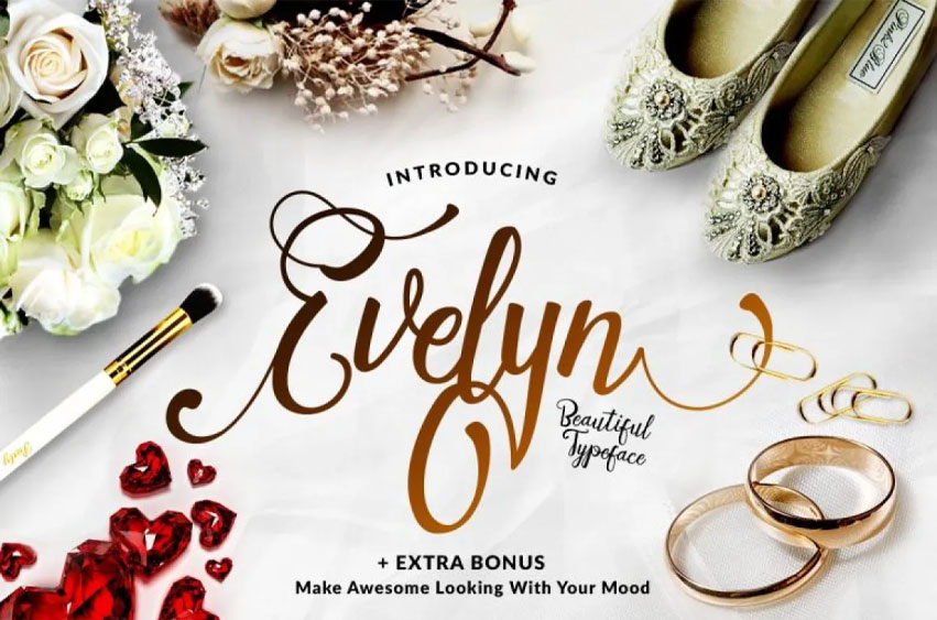 Evelyn Beautiful Font