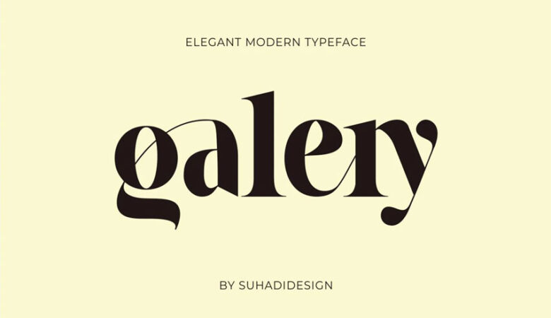 Galery Font