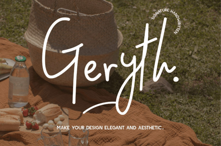 Geryth Font