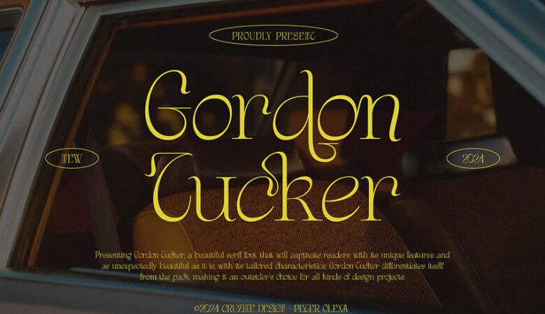 Gordon Tucker Font