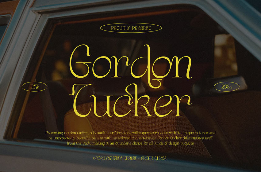 Gordon Tucker Font