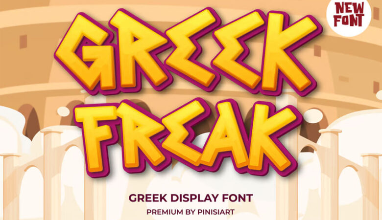 Greek Freak Font