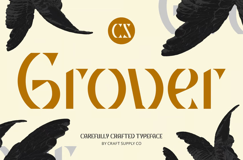 Grover Typeface Font