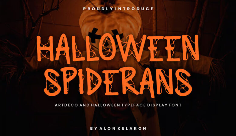 Halloween Spiderans Font