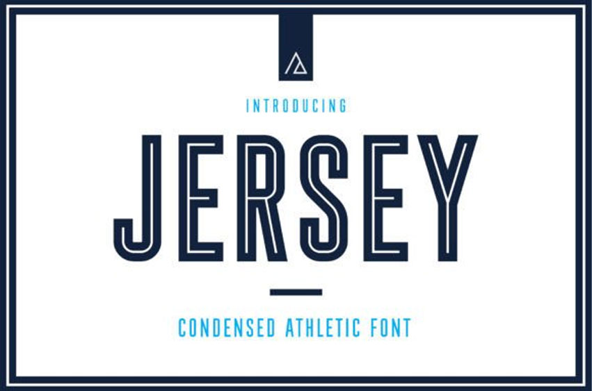 Jersey Font