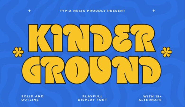 Kinder Ground Font