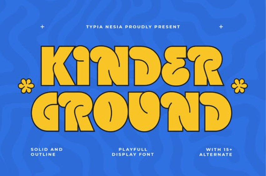 Kinder Ground Font