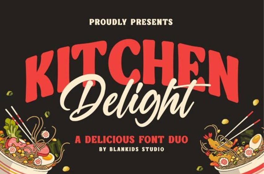 Kitchen Delight Font