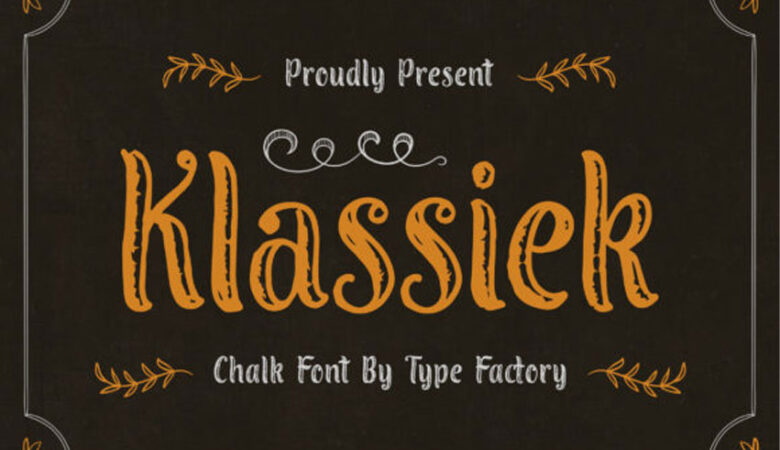 Klassiek Font