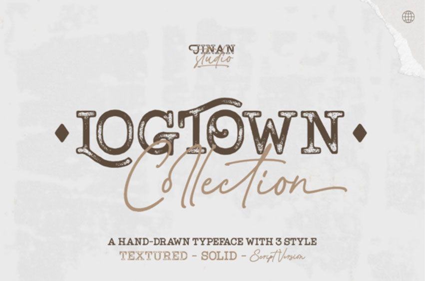 Logtown Font