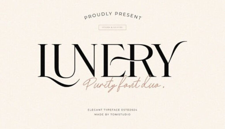 Lunery Purity Font