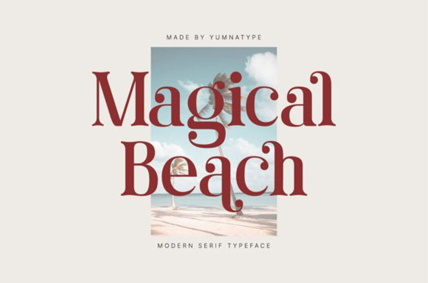 Magical Beach Font