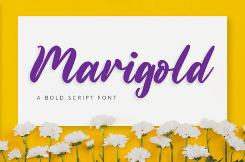 Marigold Bold Font