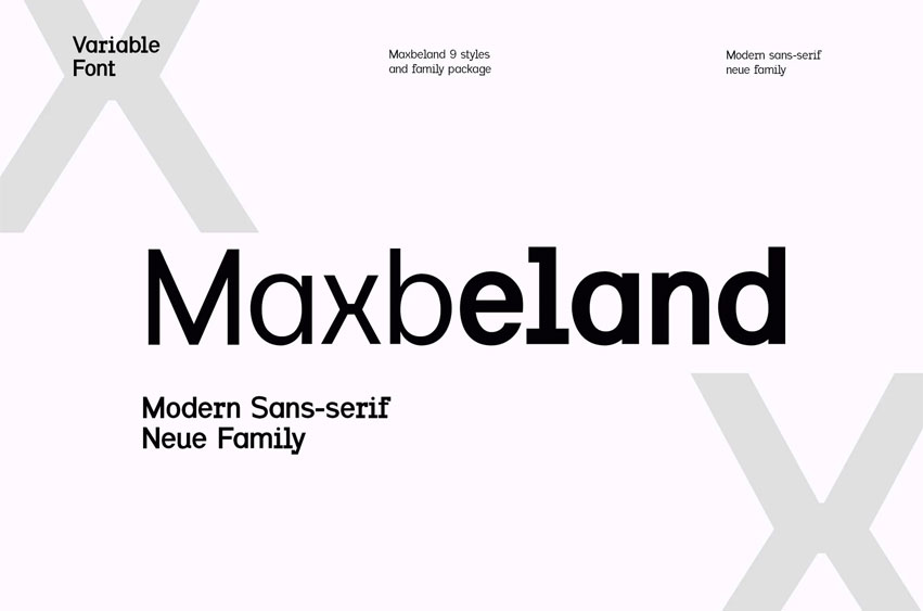 Maxbeland Font