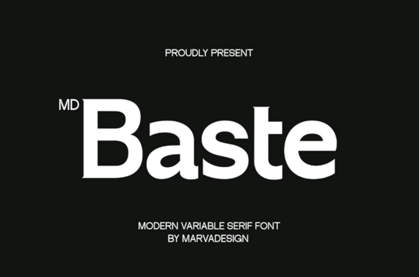 Md Baste Font