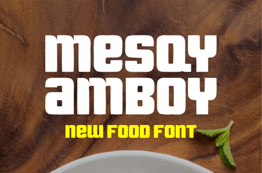 Mesqy Amboy Font