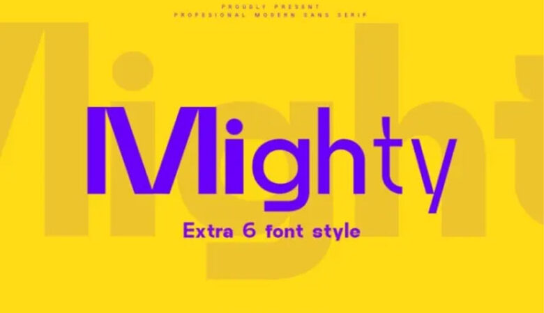 Mighty Font