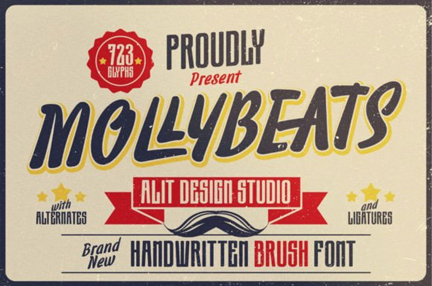 Molly Beats Font